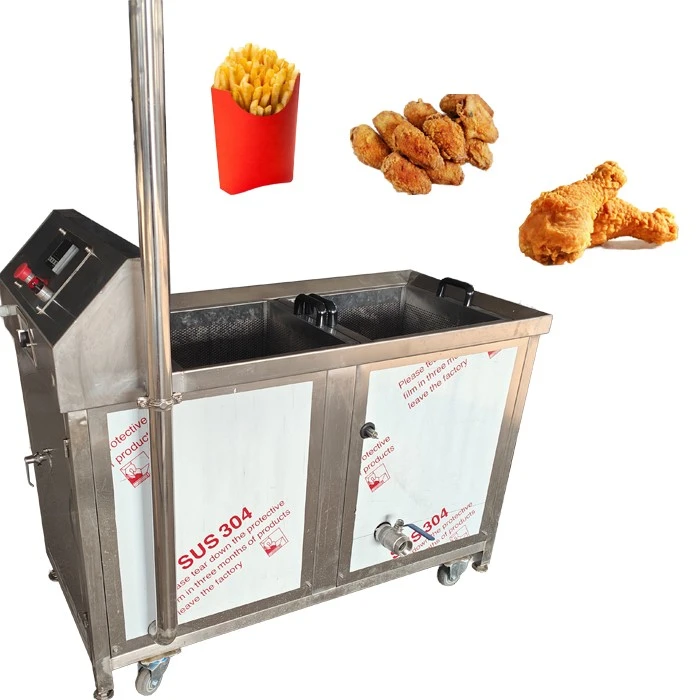 potato chips deep frying machine 2